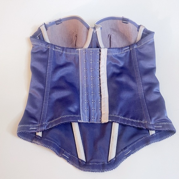 Embry Form Sateen and Lace Bustier Intimates Fairycore Cottagecore - Picture 2 of 5